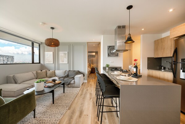 Smart TV - Welcome to Go Living Suites: Your Medellin Retreat (Medellin)