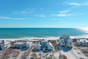 Exterior - Seaside Palms by GSVR | Renovated Luxury Beachfront Retreat w/ Glass Wall + FREE Activities/Golf (Gulf Shores)