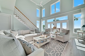 Smart TV - Seaside Palms by GSVR | Renovated Luxury Beachfront Retreat w/ Glass Wall + FREE Activities/Golf (Gulf Shores)