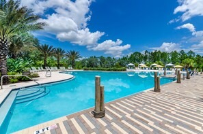 Pool - BBQ Grill! Private Pool! Near Disney World! (Davenport)