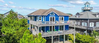 Oceanside Dog Friendly Home w/ Hot Tub, Screen Porch, Media Room, Beach Nearby