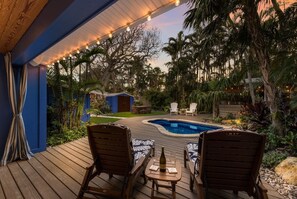 Ferienhaus, 2 Schlafzimmer | Terrasse/Patio