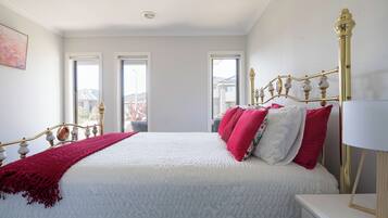 3 bedrooms, iron/ironing board, travel cot, free WiFi