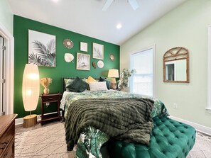 1 makuuhuone, silitysrauta/-lauta, ilmainen Wi-Fi, vuodevaatteet