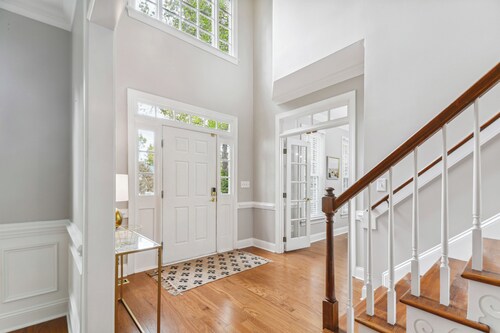 Bright Clayton Home With Screened Deck!