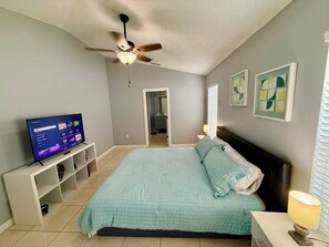 3 bedrooms, iron/ironing board, free WiFi, bed sheets