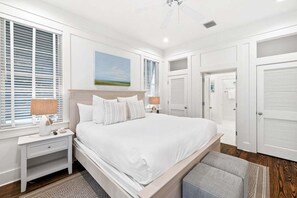 2 bedrooms, desk, iron/ironing board, travel cot