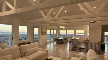 Blick von der Unterkunft