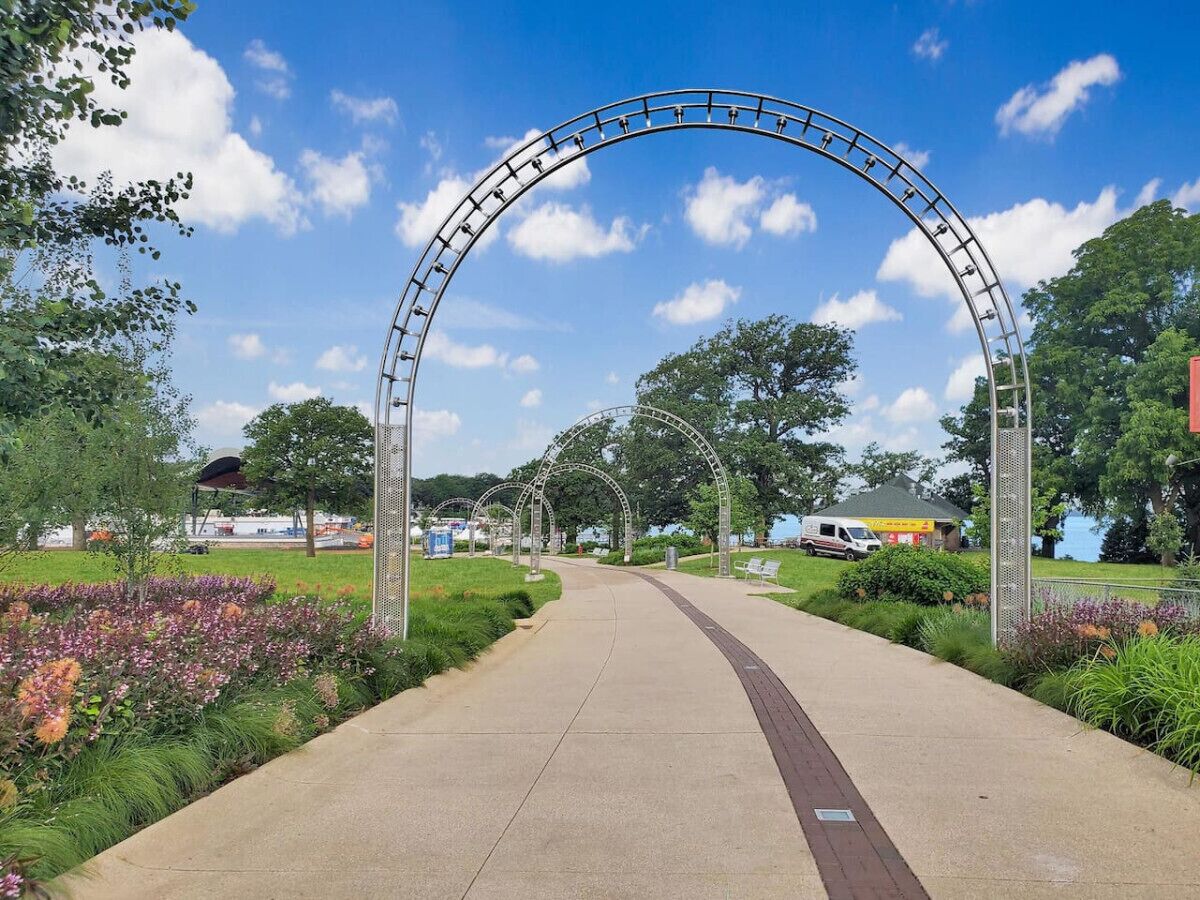 Enceinte de l’hébergement