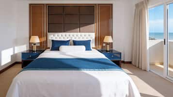 Individually decorated, desk, laptop workspace, iron/ironing board