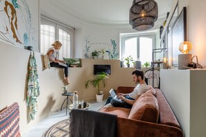 Living area - Studio Charmant, Idéalement Situé Dans Biarritz (Biarritz)