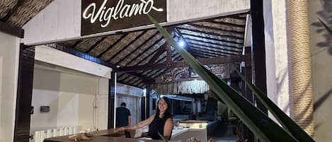 Mặt tiền nơi lưu trú
