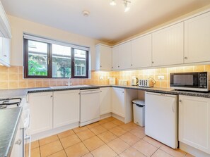 Dishwasher, high chair, cookware/dishes/utensils