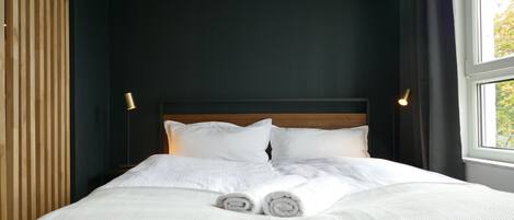 1 bedroom, desk, WiFi, bed sheets