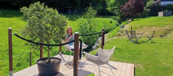 Ferienwohnung mit Eigener Sauna am Waldrand Gelegen