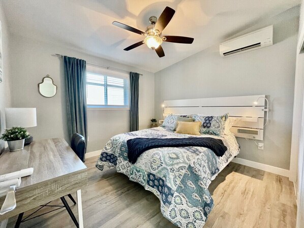 2 chambres, bureau, lit parapluie, Wi-Fi gratuit