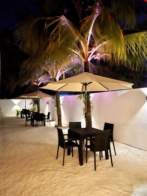 Blick auf den Garten