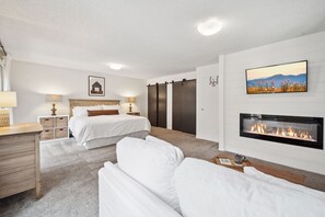 4 habitaciones, escritorio, tabla de planchar con plancha y wifi gratis 