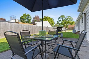 Opções para refeição ao ar livre