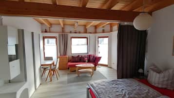 1 bedroom, iron/ironing board, travel crib, free WiFi