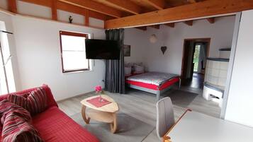 1 Schlafzimmer, Bügeleisen/Bügelbrett, Reisekinderbett, kostenloses WLAN