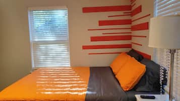 2 dormitoris, planxa i posts de planxar, wifi i roba de llit