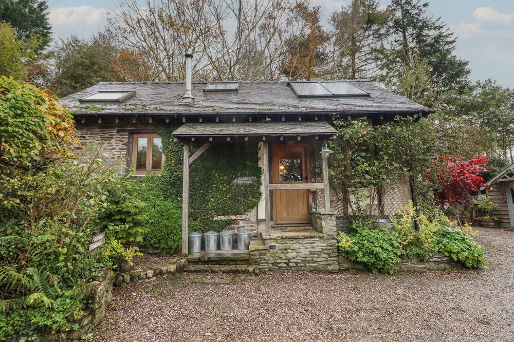 ALPINE COTTAGE, pet friendly, character holiday cottage in Beguildy