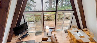 Dog-Friendly Home with Expansive Deck with Hot Tub and Dock on Woahink Lake