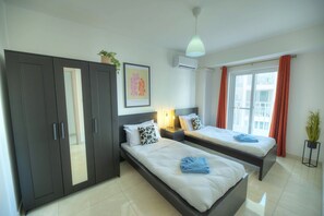 2 bedrooms, iron/ironing board, free WiFi, bed sheets