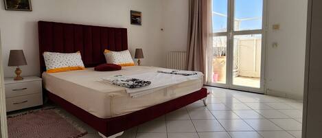 2 chambres, fer et planche Ă repasser, Wi-Fi, draps fournis