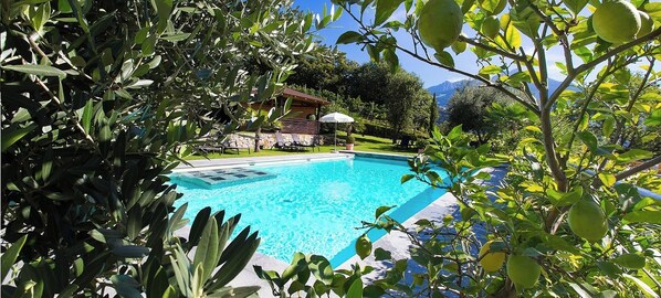 Alberca climatizada 