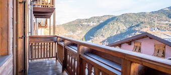Apartment 'Casa Al Portico Val Di Cembra' with Mountain View and Balcony