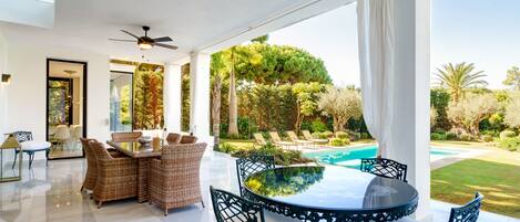 Restaurante al aire libre