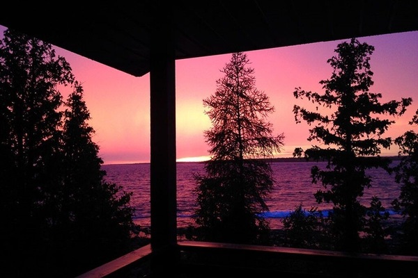 Gorgeous view after sunset