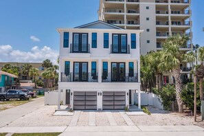 Exterior - Beach Oasis Duplex | Oceanfront Luxe (Jacksonville Beach)