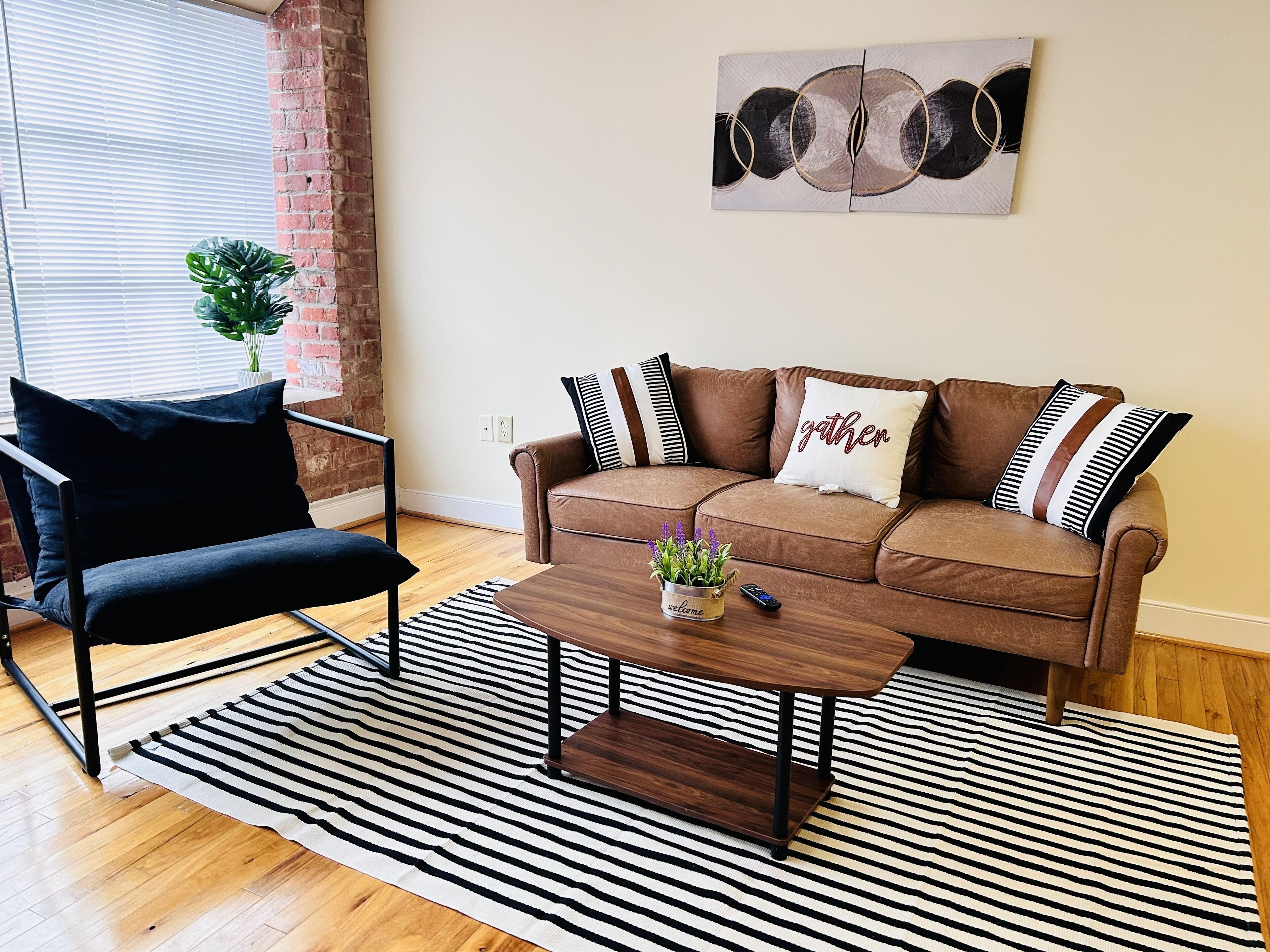 Cozy apartment center of historic Shockoe bottoms, 5 minutes to river and VCU