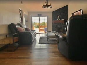 TV connectée, cheminée