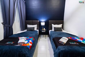 2 bedrooms, iron/ironing board, WiFi