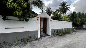 Fassade der Unterkunft