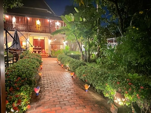 Fachada de la propiedad