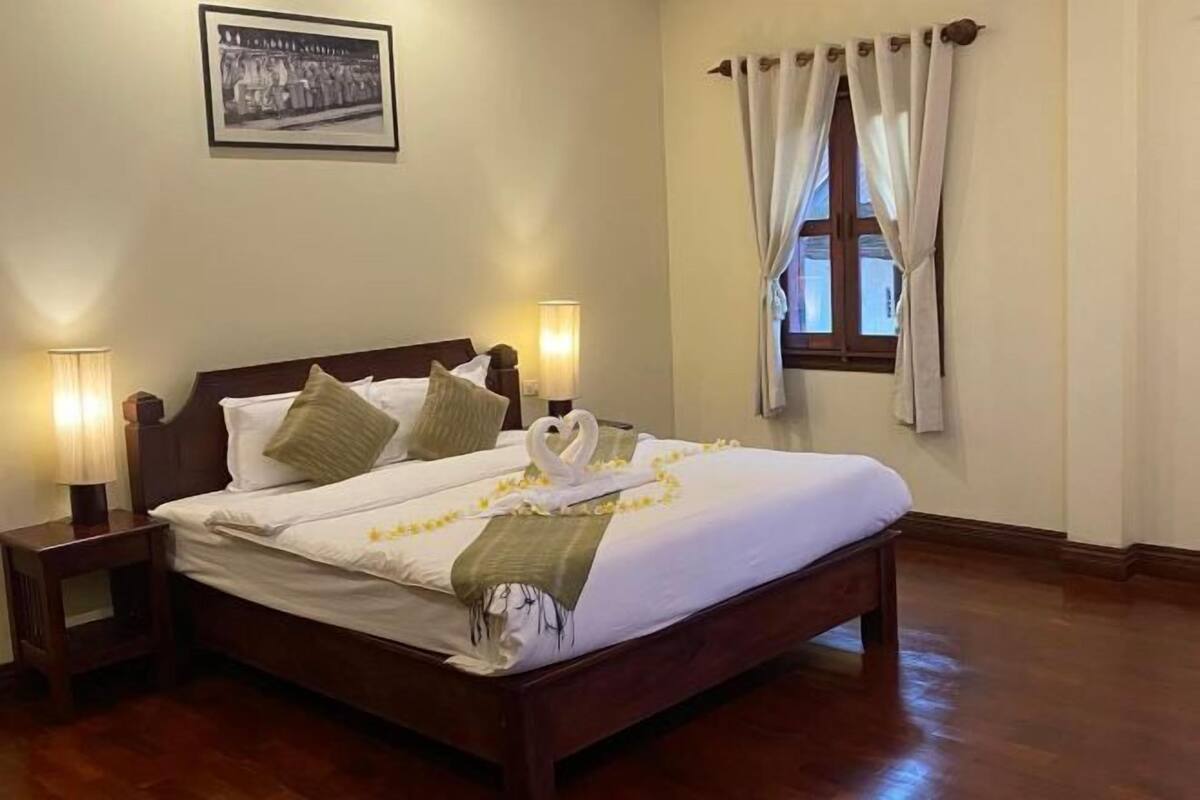 Biancheria da letto di alta qualità, una cassaforte in camera