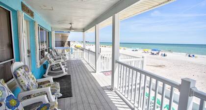 Unique Beach House Experience! Beachfront Views in the Heart of Madeira Beach. Tickets Included to Top Attractions.
