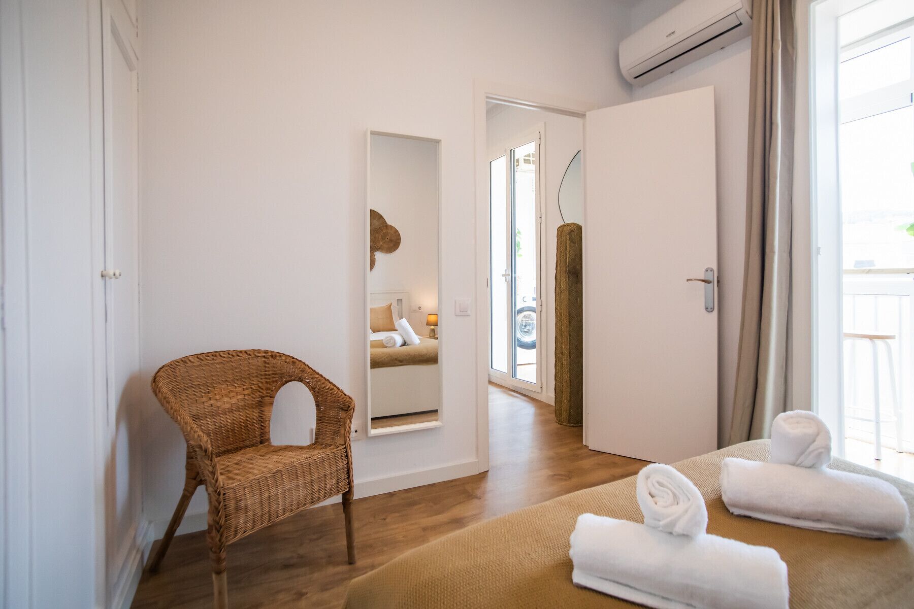 3 chambres, fer et planche à repasser, Wi-Fi gratuit