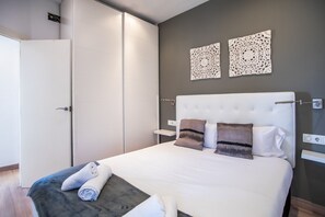 2 Schlafzimmer, Bügeleisen/Bügelbrett, Reisekinderbett, kostenloses WLAN
