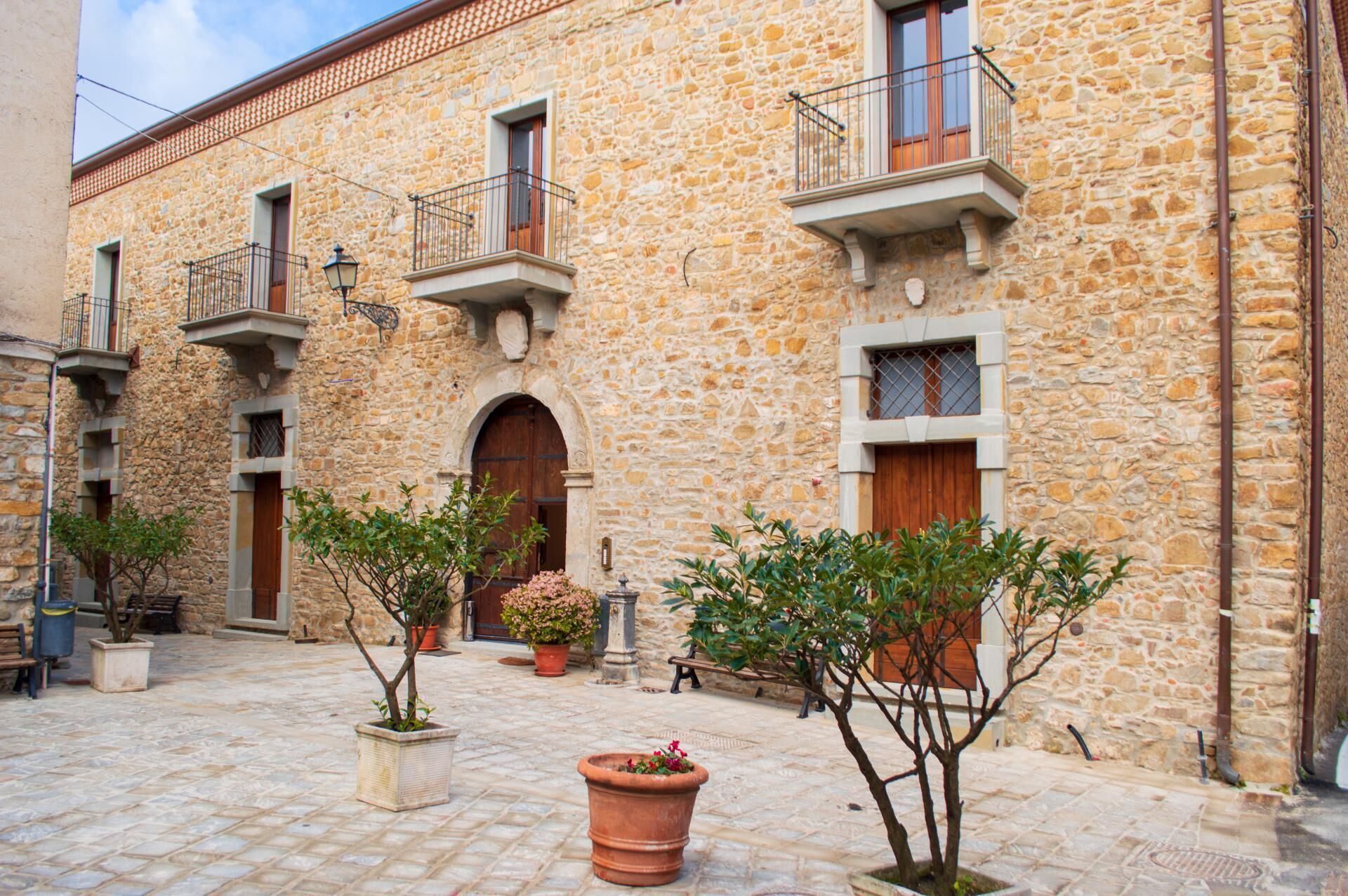 Façade de l’hébergement