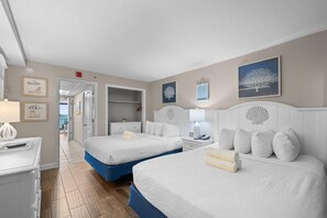 2 bedrooms, internet, bed sheets - Airy Oceanfront Suite: 16th Flr w/ Breakfast (Myrtle Beach)