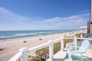 On the beach - Topsails Treasure | Oceanfront Luxury | Spa + Pool (North Topsail Beach)