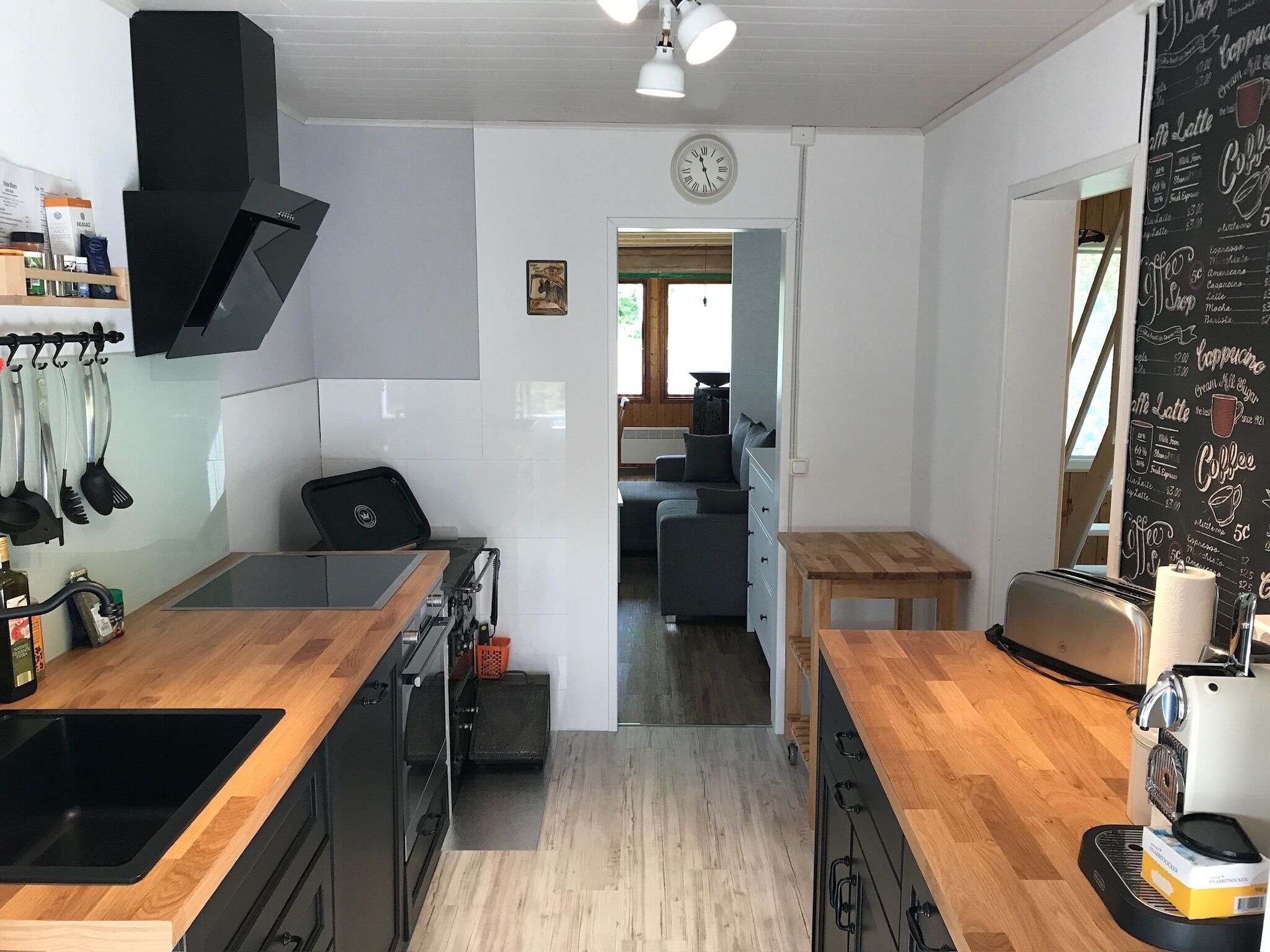 Kühlschrank, Ofen, Herdplatte, Geschirrspüler