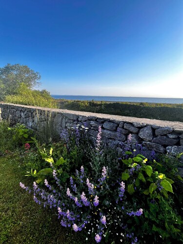 Thatch Cottage in Galway Bay nestled on the Burren along the Wild Atlantic Way