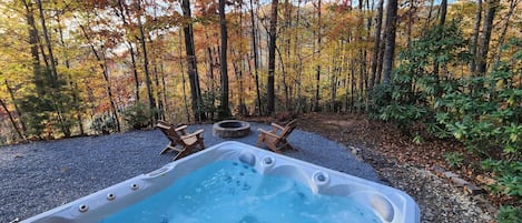 Bain à remous extérieur
